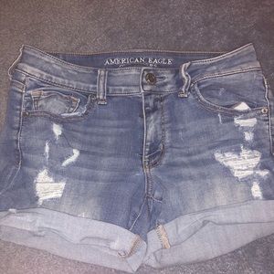 AEO jean shorts